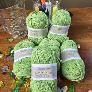 Queensland Bamboo Cotton Yarn - Fresh Green